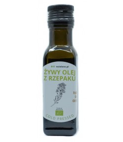 Żywy olej z Rzepaku BIO - W Zielone 100 ml