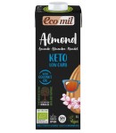 Napój migdalowy KETO Low Carb bezglutenowy BIO - ECOMIL 1 l