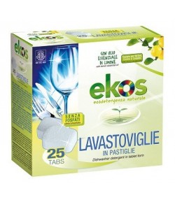 Ekologiczne tabletki do zmywarki Ekos - Pierpaoli 25 szt.
