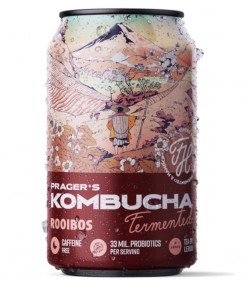 Kombucha Rooibos - PRAGER'S 330 ml