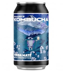 Kombucha Yerba Mate - PRAGER'S 330 ml