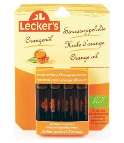 Aromat Pomarańczowy BIO - LECKERS 4x2 ml