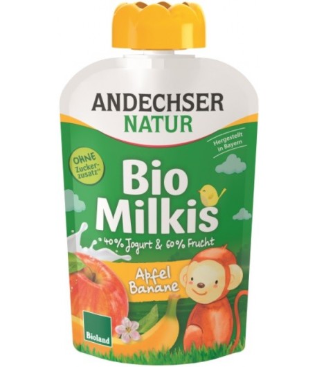 Deser jogurtowy Jabłko Banan BIO - Andechser Natur 100 g