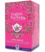 HERBATKA Z HIBISKUSEM, ROOIBOS, TRUSKAWKAMI, BORÓWKAMI I MALINAMI BIO (20 x 2 g) ENGLISH TEA SHOP ORGANIC 40 g