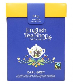 Herbata EARL GREY FAIR TRADE sypana BIO - ENGLISH TEA SHOP ORGANIC 80 g