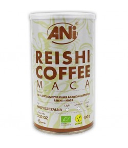 Kawa rozpuszczalna REISHI + MACA BIO - ANi 100 g