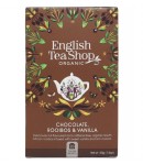 Herbatka ziołowa rooibos z ziarnami kakaowca i laską wanilii (20x2) BIO - ENGLISH TEA SHOP ORGANIC 40 g