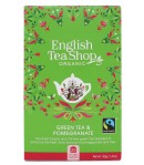 Herbata zielona z granatem (20x2) BIO - ENGLISH TEA SHOP ORGANIC 40 g