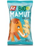 MAMUT Chrupki kukurydziane z solą morską bezglutenowe BIO - Bio Mamut 50 g