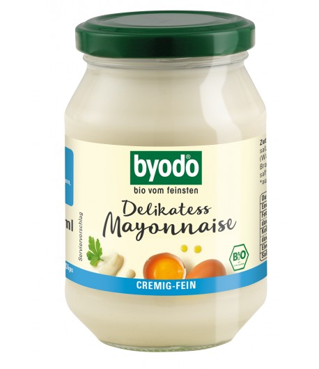 Majonez delikatny bezglutenowy BIO - BYODO 250 ml