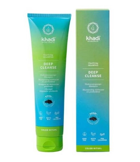Deep Cleanse Szampon Głębokie oczyszczanie włosów - Khadi 150 ml