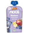 Mus JABŁKO - BANAN - BORÓWKA bez dodatku cukrów DEMETER BIO - MOGLI 100 g