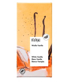 Czekolada Biała z Wanilią BIO - VIVANI 80 g