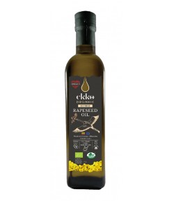 500 ml olej rzepakowy do gotowania i smażenia tłoczony na zimno OMEGA-3 BIO - EKKO