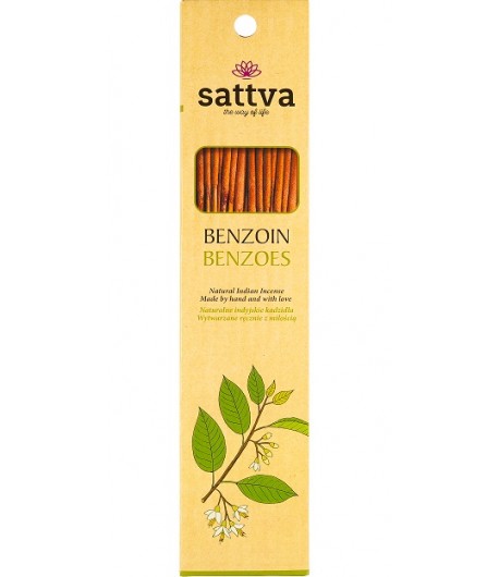Kadzidełka BENZOES - Sattva 15 szt.