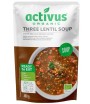 Zupa trzy soczewice z zieloną, czerwoną i brązową soczewicą BIO - Activus 400 g