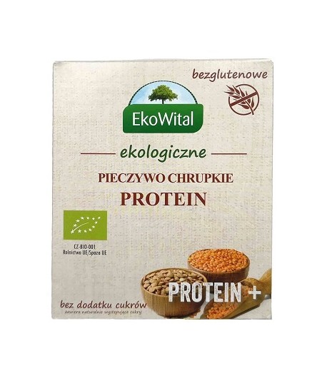 Pieczywo chrupkie protein bezglutenowe BIO - EkoWital 100 g