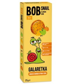 Galaretka jabłko - mango - dynia - BOB SNAIL 27 g