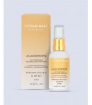 ALGODROPS Emulsja ochronna przeciw fotostarzeniu, satynowe wykończenie SPF 50 UVB UVA PA++++ HEV/IR - Sensum Mare 30 ml