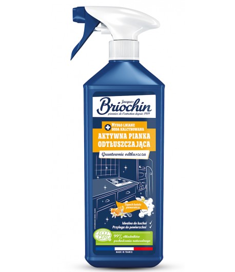 Pianka odtłuszczająca Pomarańczowa w sprayu ECO - BRIOCHIN 750 ml