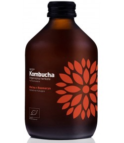 Kombucha z Maliną i Rozmarynem bezglutenowa BIO - VIGO 330 ml