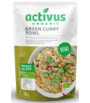 Danie zielone curry z fasolą mung i czarnym ryżem bezglutenowe BIO - Activus 283 g