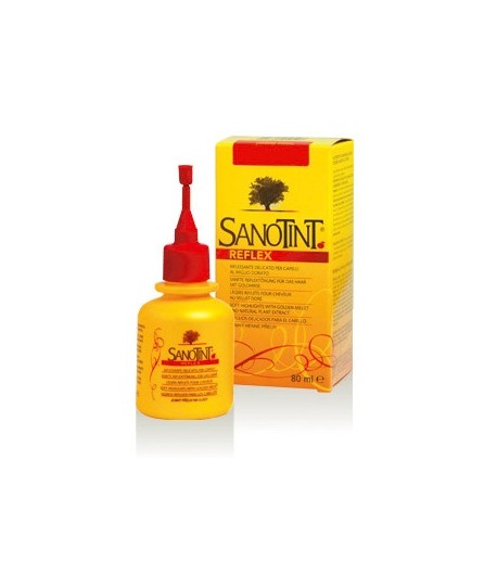 Reflex - Szampon Koloryzujący 58 Mahogany Red (Mahoniowa Czerwień) - Sanotint 80 ml