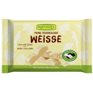 Czekolada Biała z Wanilią BIO - RAPUNZEL 100 g