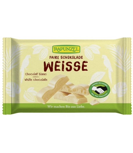 Czekolada Biała z Wanilią BIO - RAPUNZEL 100 g