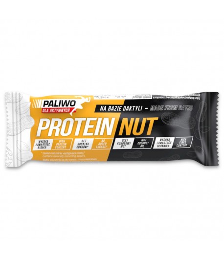 Baton proteinowy orzechowy z olejem MCT KETO - PALIWO DLA AKTYWNYCH 50 g