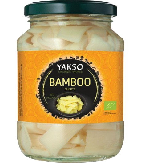Pędy Bambusa plastry w zalewie BIO - YAKSO 340 g
