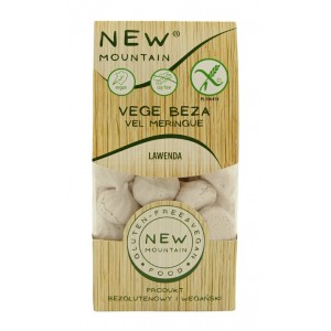 Bezy wegańskie lawendowe bezglutenowe - NEW MOUNTAIN 50 g