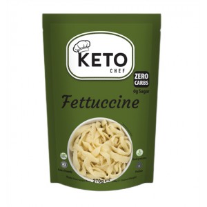 Makaron KETO (KONJAC tupu FETTUCCINE ) bezglutenowy BIO - KETO CHEF 270 g