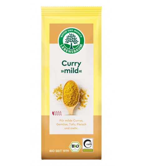 CURRY łagodne BIO - LEBENSBAUM 50 g