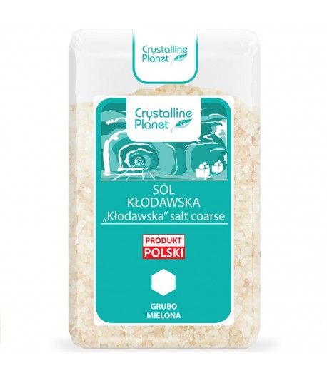 600g Sól Kłodawska grubo mielona - Bio Planet 600 g