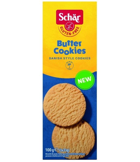 Ciastka maślane BUTTER COOKIES bezglutenowe - SCHAR 100 g