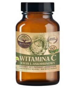 Witamina C z kapusty kwas L-askorbinowy w kapsułkach - SKARBY GAI 68,4 g