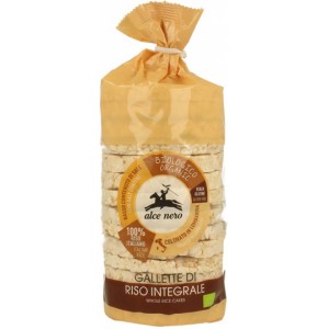 Wafle ryżowe pełnoziarniste BIO - ALCE NERO 100 g