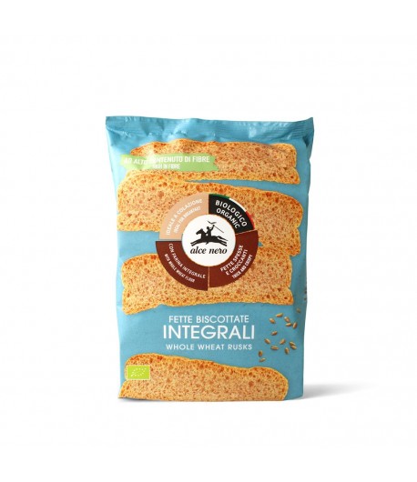 Sucharki pełnoziarniste BIO - ALCE NERO 120 g