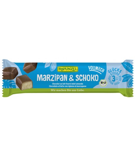 Batoniki Marcepanowe z Miodem w Czekoladzie mlecznej BIO - RAPUNZEL 50 g Batoniki Marcepanowe z Miodem w Czekoladzie mlecznej BIO - RAPUNZEL 50 g