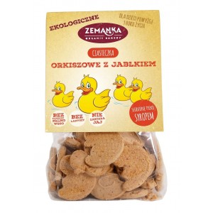 Ciastka orkiszowe z Jabłkiem BIO - ZEMANKA 100 g