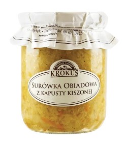 Surówka Obiadowa z kapusty kiszonej - KROKUS 500 g