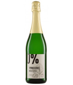 Wino bezalkoholowe Białe półsłodkie musujące BIO - VINNOCENCE MOUSSEUX 750 ml