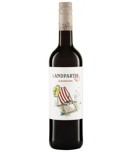 Wino bezalkoholowe CUVÉE Czerwone słodkie BIO - LANDPARTIE 750 ml