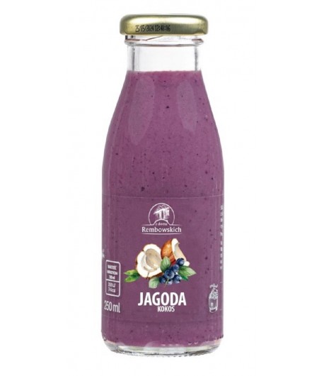 SMOOTHIE JAGODA KOKOS - REMBOWSCY 250 ml