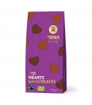 Czekoladki Walentynkowe serca FAIR TRADE BIO - OXFAM 160 g