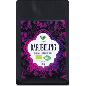 DARJEELING Herbata czarna liściasta BIO  - ECOBLIK 110 g