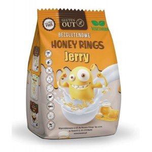Kółka zbożowe Miodowe bezglutenowe - JERRY GLUTEN OUT 375 g