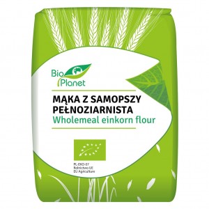 1kg Mąka z Samopszy pełnoziarnista BIO - Bio Planet 1 kg