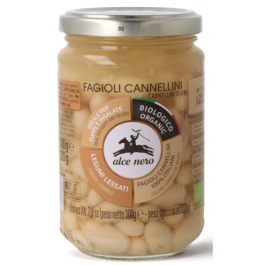 Fasola Cannellini w zalewie BIO - alce nero 300 g